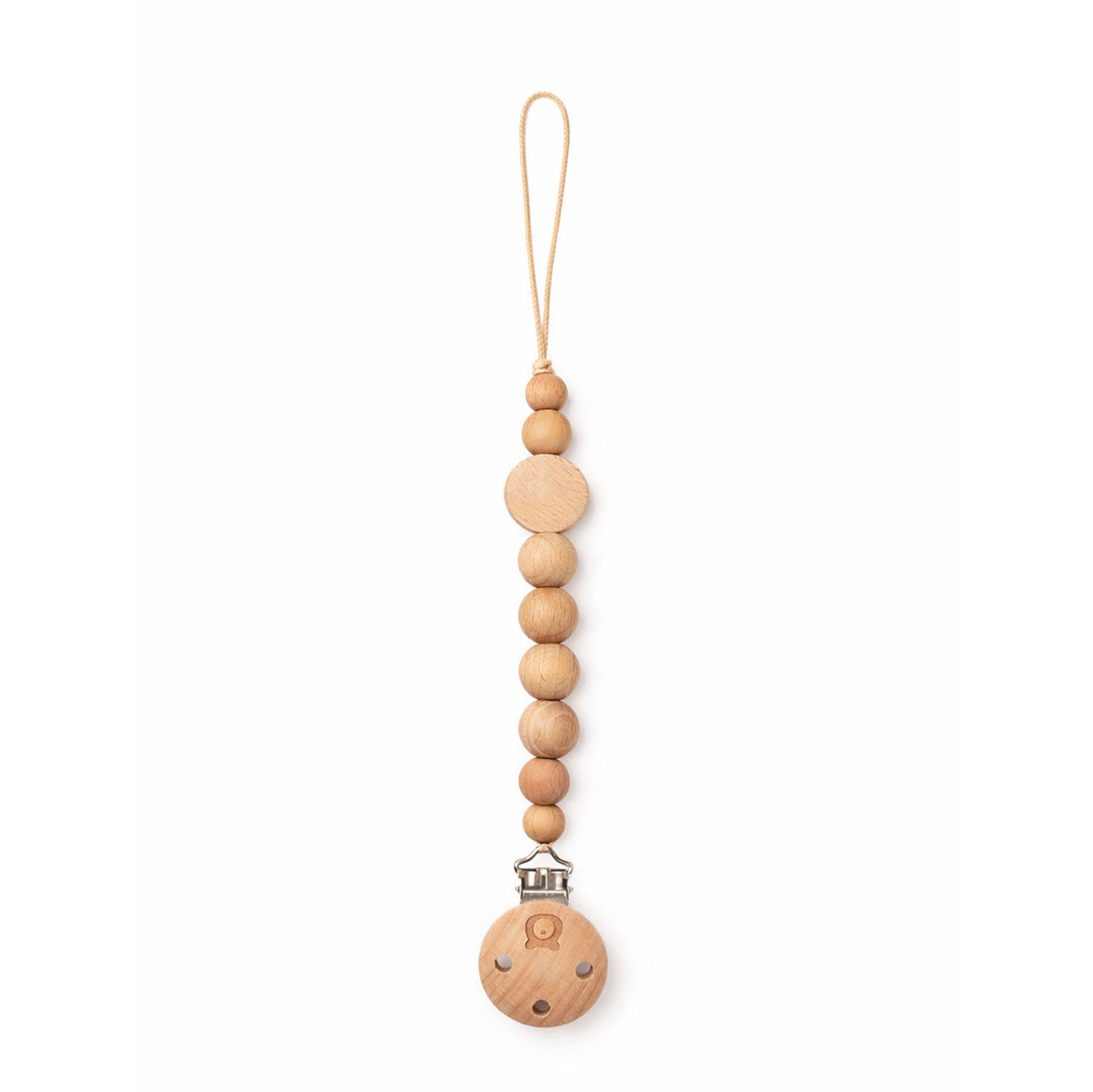 JBØRN Wooden Pacifier Clip - Personalisable Baby Products Sold and Personalised by JustBørn