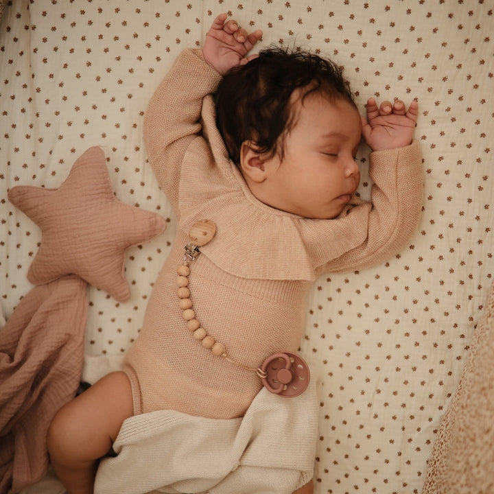 FRIGG Moon Natural Rubber Latex Pacifiers - Personalisable Baby Products Sold and Personalised by JustBørn