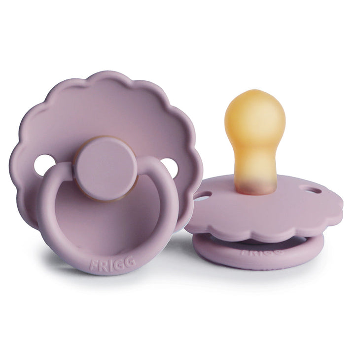 FRIGG Daisy Natural Rubber Latex Pacifier Sage - Personalisable Baby Products Sold and Personalised by JustBørn