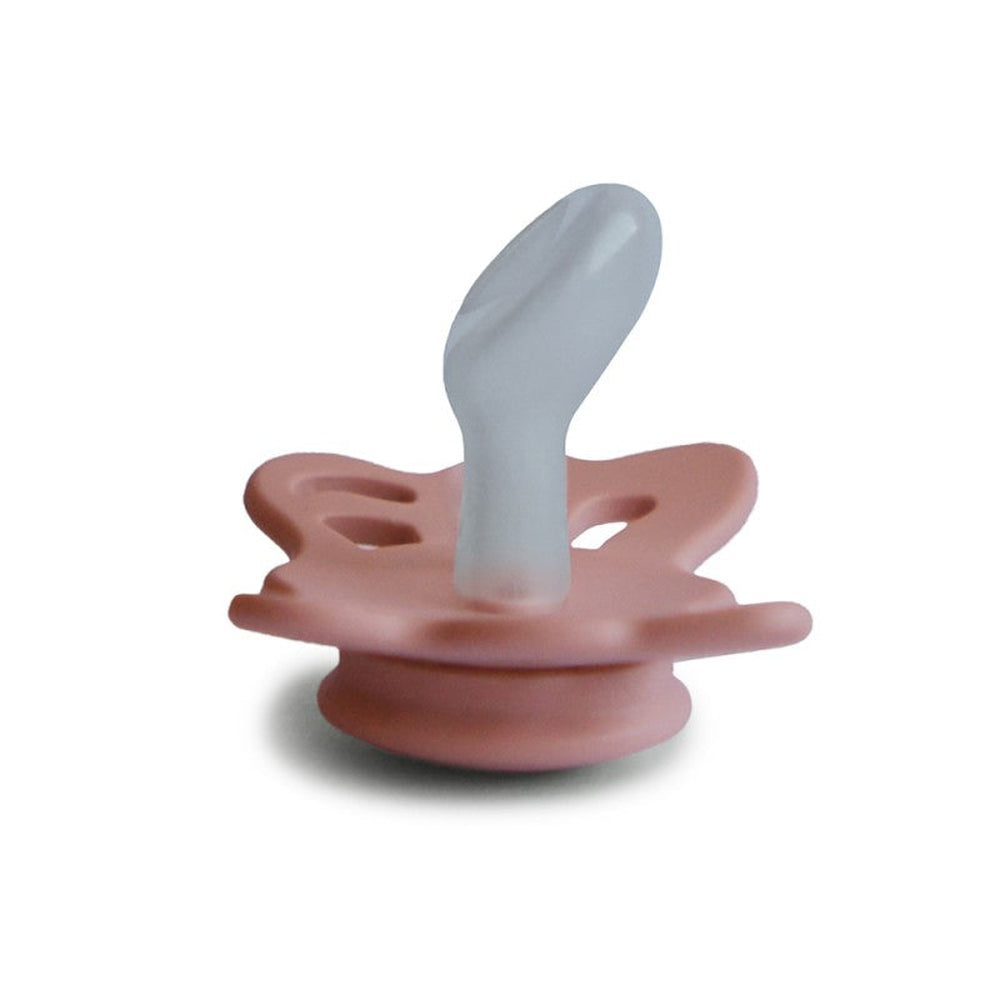 FRIGG Butterfly Anatomical Silicone Pacifiers - Personalisable Baby Products Sold and Personalised by JustBørn