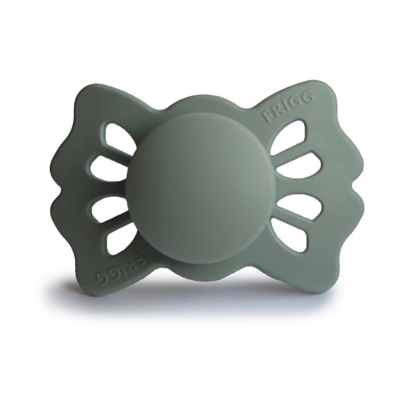 FRIGG Lucky Symmetrical Silicone Pacifiers Sage Size 1 (0-6 months) - Personalisable Baby Products Sold and Personalised by JustBørn