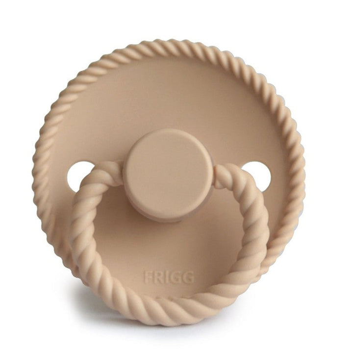 FRIGG Rope Silicone Pacifiers Sage - Personalisable Baby Products Sold and Personalised by JustBørn